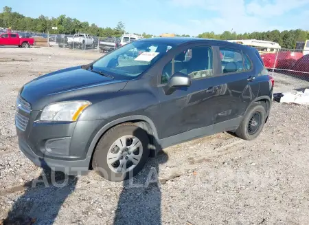 CHEVROLET TRAX 2016 vin 3GNCJKSB0GL151770 from auto auction Iaai