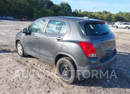 CHEVROLET TRAX 2016 vin 3GNCJKSB0GL151770 from auto auction Iaai