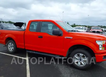 FORD F-150 2016 vin 1FTEX1C87GKF77051 from auto auction Iaai