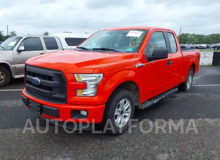 FORD F-150 2016 vin 1FTEX1C87GKF77051 from auto auction Iaai