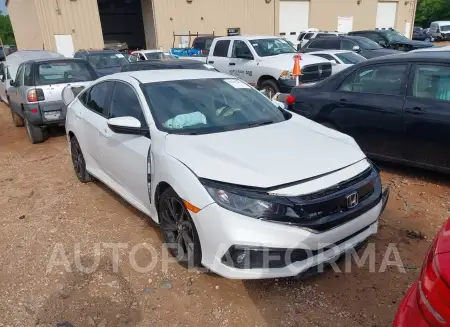 HONDA CIVIC 2020 vin 19XFC2F88LE009986 from auto auction Iaai