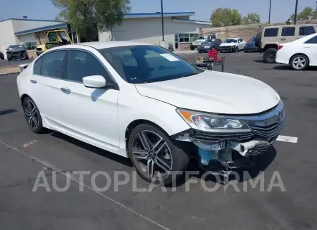 Honda Accord 2017 2017 vin 1HGCR2F13HA008132 from auto auction Iaai