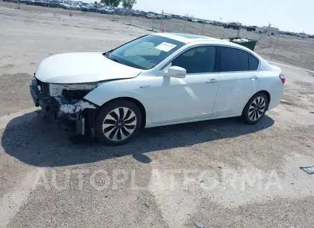 HONDA ACCORD HYBRID 2017 vin JHMCR6F51HC023630 from auto auction Iaai