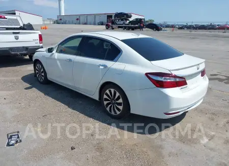 HONDA ACCORD HYBRID 2017 vin JHMCR6F51HC023630 from auto auction Iaai