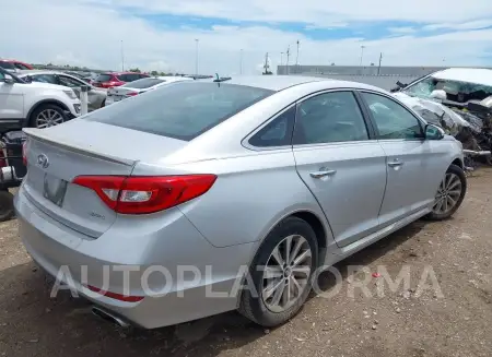 HYUNDAI SONATA 2015 vin 5NPE34AFXFH110573 from auto auction Iaai