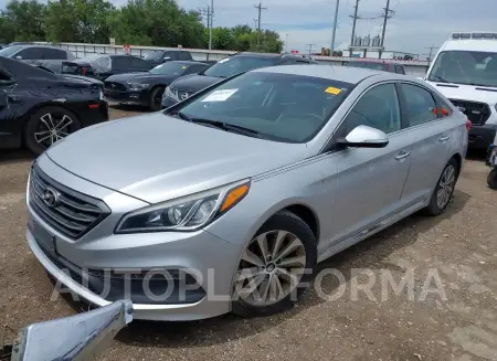 HYUNDAI SONATA 2015 vin 5NPE34AFXFH110573 from auto auction Iaai