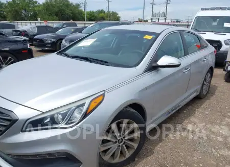 HYUNDAI SONATA 2015 vin 5NPE34AFXFH110573 from auto auction Iaai