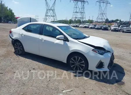 Toyota Corolla 2017 2017 vin 2T1BURHE0HC859110 from auto auction Iaai