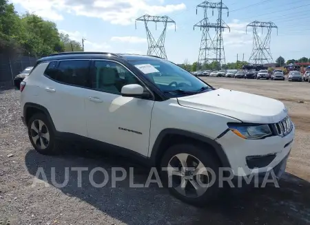 Jeep Compass 2018 2018 vin 3C4NJDBB1JT231101 from auto auction Iaai