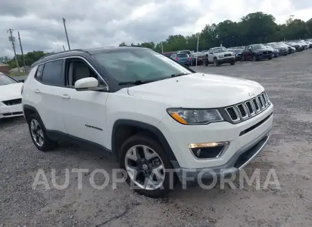 Jeep Compass 2019 2019 vin 3C4NJDCB7KT734700 from auto auction Iaai