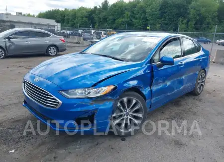 FORD FUSION 2020 vin 3FA6P0T90LR202363 from auto auction Iaai