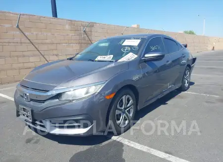 HONDA CIVIC 2017 vin 2HGFC2F58HH509665 from auto auction Iaai