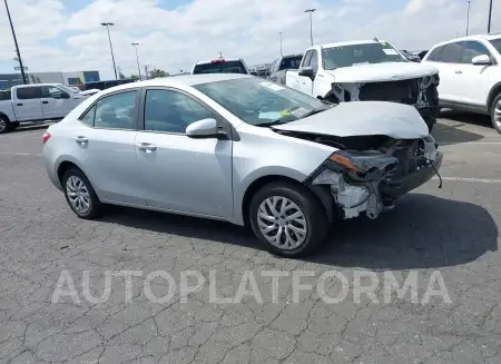 Toyota Corolla 2019 2019 vin 2T1BURHE8KC160993 from auto auction Iaai