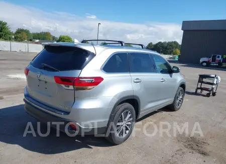 TOYOTA HIGHLANDER 2017 vin 5TDJZRFH2HS521211 from auto auction Iaai