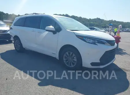 TOYOTA SIENNA 2021 vin 5TDKRKEC4MS073145 from auto auction Iaai