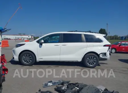 TOYOTA SIENNA 2021 vin 5TDKRKEC4MS073145 from auto auction Iaai