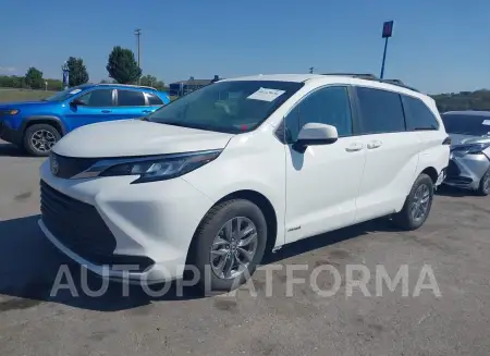 TOYOTA SIENNA 2021 vin 5TDKRKEC4MS073145 from auto auction Iaai