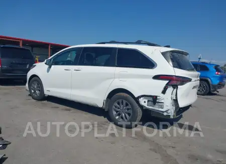 TOYOTA SIENNA 2021 vin 5TDKRKEC4MS073145 from auto auction Iaai