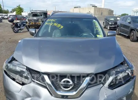 NISSAN ROGUE 2016 vin KNMAT2MV1GP701824 from auto auction Iaai