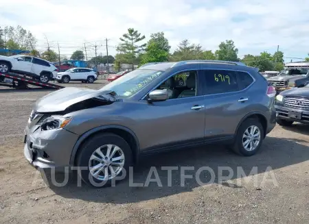 NISSAN ROGUE 2016 vin KNMAT2MV1GP701824 from auto auction Iaai