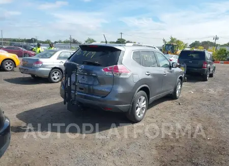 NISSAN ROGUE 2016 vin KNMAT2MV1GP701824 from auto auction Iaai