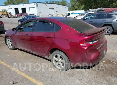 DODGE DART 2015 vin 1C3CDFBB2FD319537 from auto auction Iaai