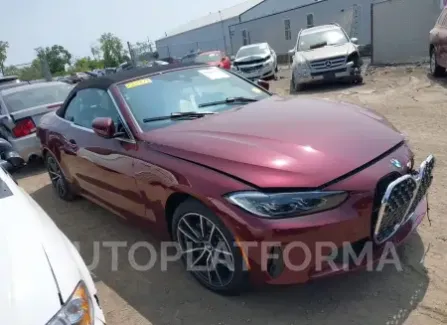 BMW 430I 2022 2022 vin WBA23AT08NCK82876 from auto auction Iaai