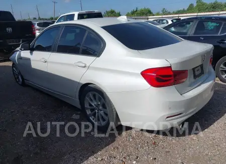 BMW 320I 2017 vin WBA8E1G34HNU15876 from auto auction Iaai