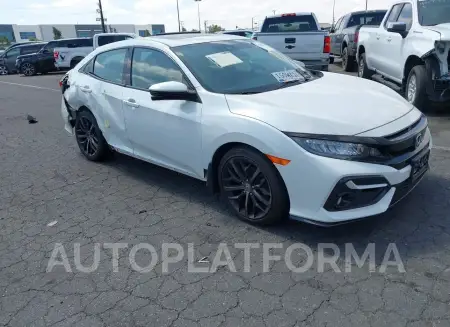 Honda Civic 2020 2020 vin SHHFK7H97LU411612 from auto auction Iaai