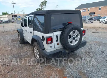 JEEP WRANGLER UNLIMITED 2021 vin 1C4HJXDN9MW525379 from auto auction Iaai