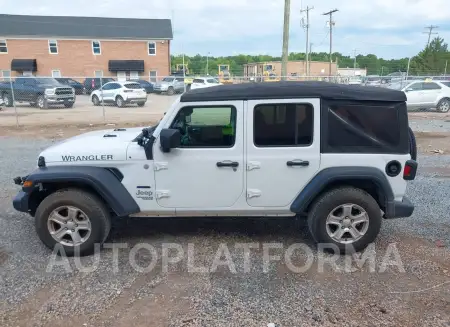 JEEP WRANGLER UNLIMITED 2021 vin 1C4HJXDN9MW525379 from auto auction Iaai