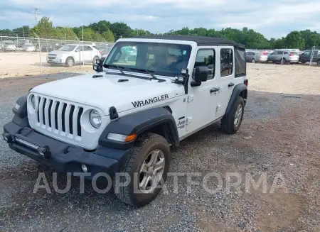 JEEP WRANGLER UNLIMITED 2021 vin 1C4HJXDN9MW525379 from auto auction Iaai