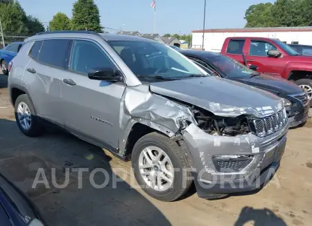 Jeep Compass 2019 2019 vin 3C4NJCAB5KT835182 from auto auction Iaai