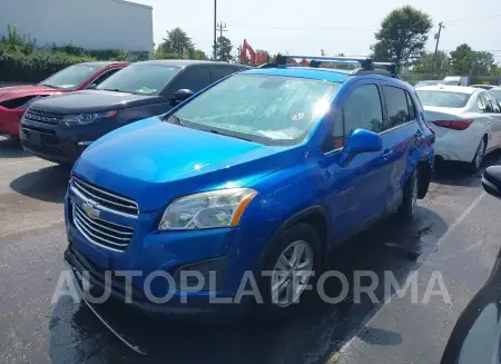 CHEVROLET TRAX 2016 vin KL7CJLSB0GB731761 from auto auction Iaai