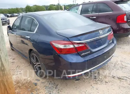 HONDA ACCORD 2016 vin 1HGCR2F50GA069150 from auto auction Iaai