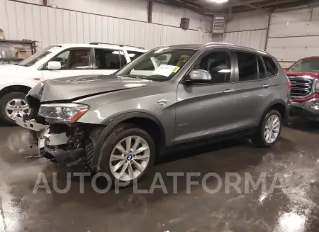 BMW X3 2016 vin 5UXWX9C54G0D67528 from auto auction Iaai