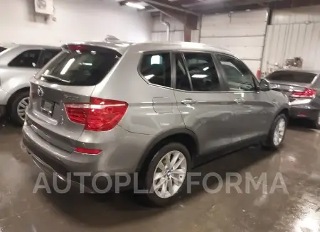 BMW X3 2016 vin 5UXWX9C54G0D67528 from auto auction Iaai