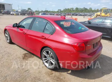 BMW 328I  2015 vin WBA3B3C5XFF546369 from auto auction Iaai