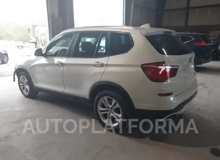 BMW X3 2016 vin 5UXWX9C53G0D66483 from auto auction Iaai