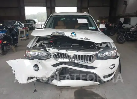 BMW X3 2016 vin 5UXWX9C53G0D66483 from auto auction Iaai