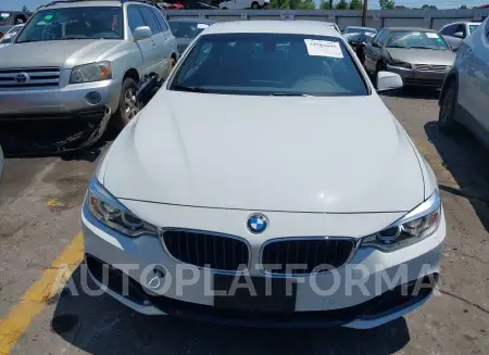 BMW 430I 2017 vin WBA4U7C31H5H19907 from auto auction Iaai