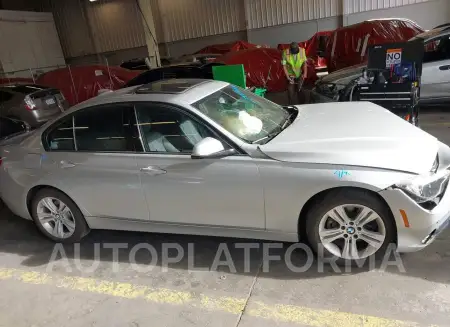 BMW 328I  2016 vin WBA8E3C51GK503237 from auto auction Iaai