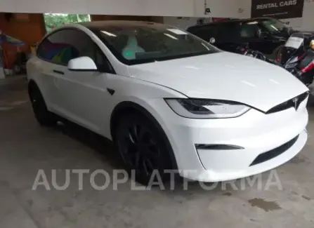 Tesla Model X 2022 2022 vin 7SAXCBE69NF354450 from auto auction Iaai