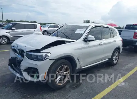 BMW X3 2019 vin 5UXTR7C52KLF32002 from auto auction Iaai