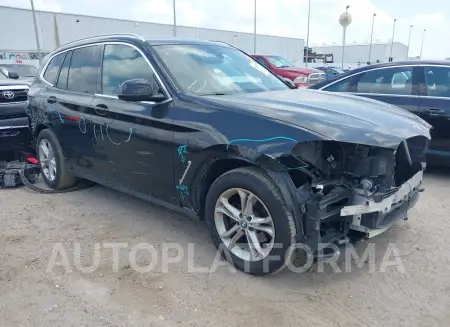 BMW X3 2020 2020 vin 5UXTY3C00LLE55132 from auto auction Iaai