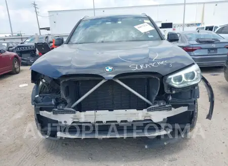 BMW X3 2020 vin 5UXTY3C00LLE55132 from auto auction Iaai