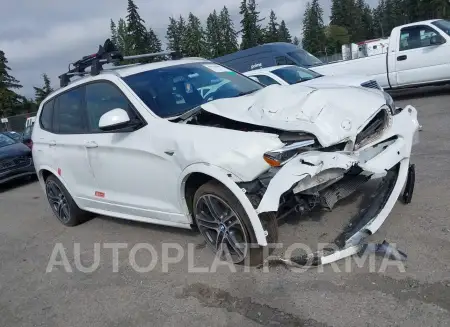 BMW X3 2016 vin 5UXWX9C53G0D81615 from auto auction Iaai