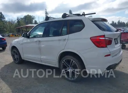 BMW X3 2016 vin 5UXWX9C53G0D81615 from auto auction Iaai