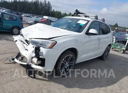 BMW X3 2016 vin 5UXWX9C53G0D81615 from auto auction Iaai