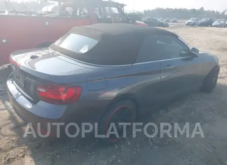 BMW 228I 2016 vin WBA1K9C57GV321814 from auto auction Iaai